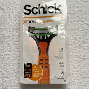 3/$15 SCHICK EXTREME FACE & BODY